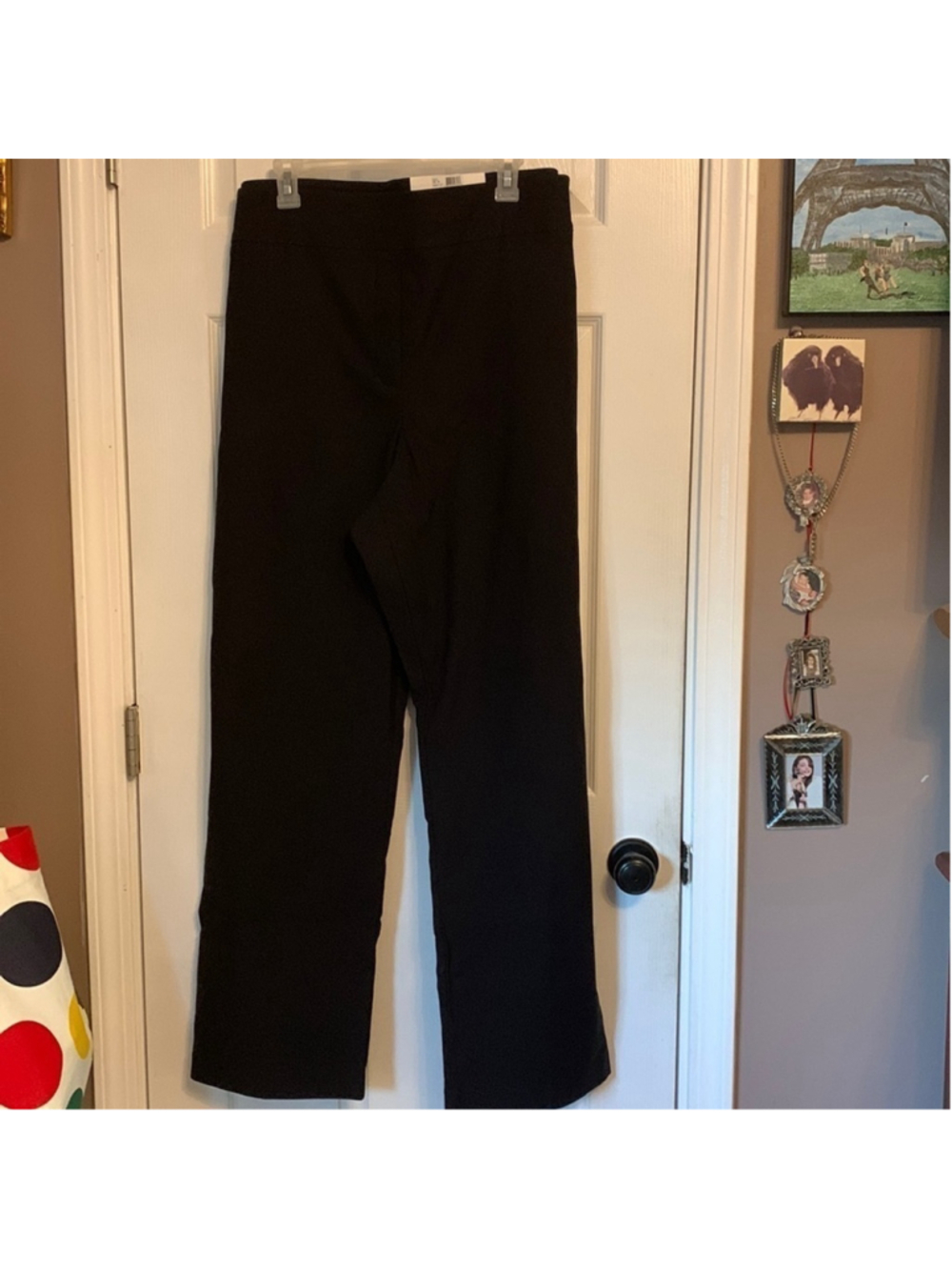 Savvy black Universal fit pants plus 28